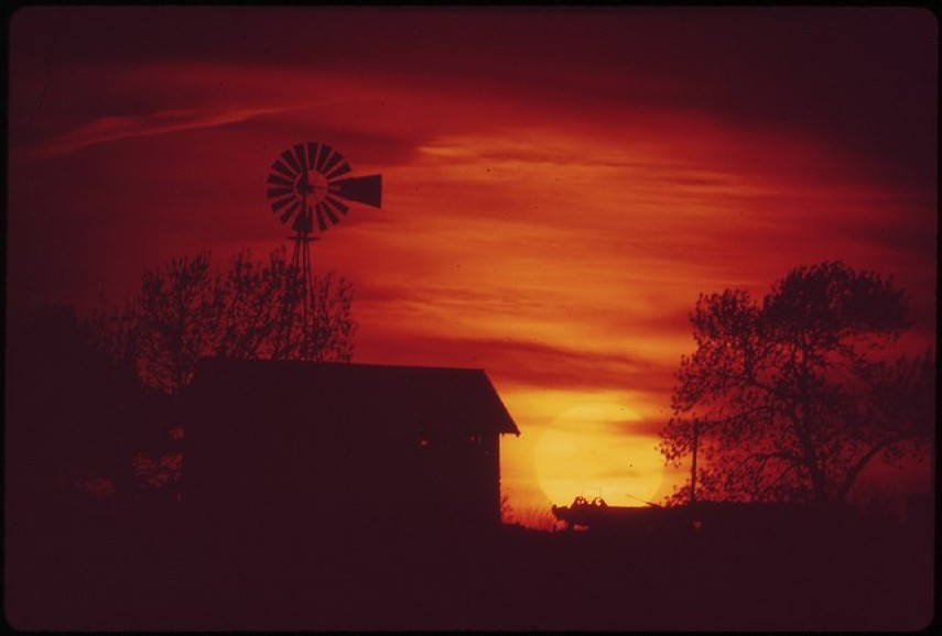 farm-sunset